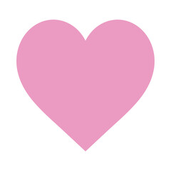 ハートマーク　ピンク