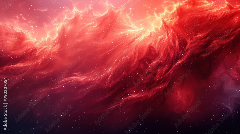 Poster red gradient blur noise background