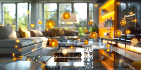  Next-Gen Home Control Systems Smart Technology Revolutionizing Living Spaces - obrazy, fototapety, plakaty