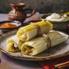 Tamales de elote