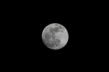 Full moon seen from earth
