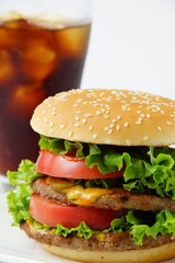 美味しいハンバーガー