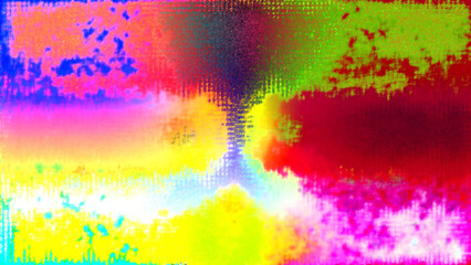 Abstract psychedelic grunge texture background image.