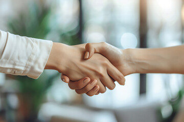 handshake between two professionals