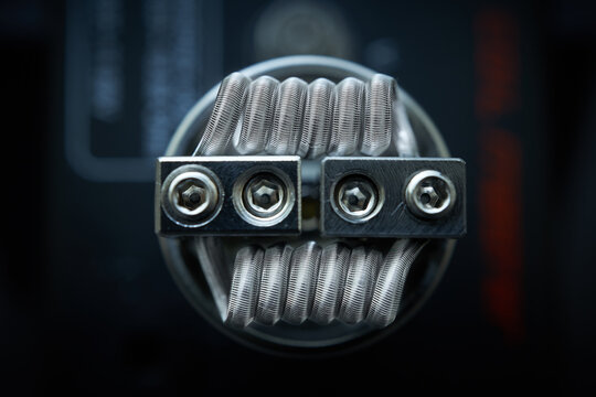 Staggerton Fused Clapton Coil on Dripper for vape