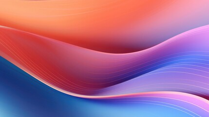 Fototapeta premium Gradient dynamic lines background