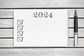 2024 Year list to doon the notebook, resolutions