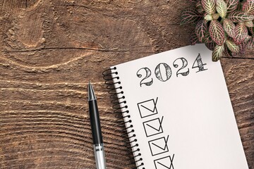 2024 Year list to doon the notebook, resolutions