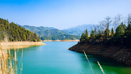 Wugong Mountain, Pingxiang City, Jiangxi Province - sea of clouds and mountain scenery at sunset