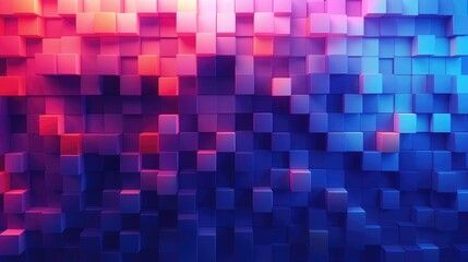 Fototapeta premium Gradient geometric shapes background
