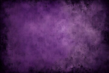 Obraz premium Old dark royal purple vintage background with distressed grunge texture and dark design.
