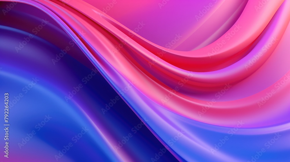 Wall mural gradient liquid abstract background