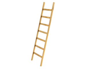 ladder graphic isolated