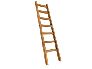 ladder graphic isolated