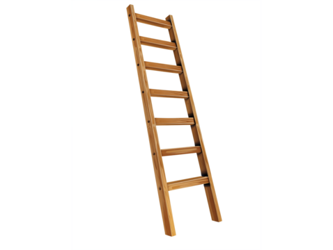 ladder graphic isolated