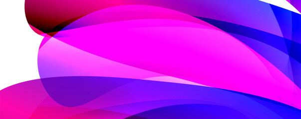 A close up of a swirling pattern in shades of purple and electric blue on a white background, resembling a mix of water, sky, and violet hues