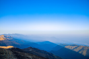 Wugong Mountain, Pingxiang City, Jiangxi Province - sea of clouds and mountain scenery at sunset