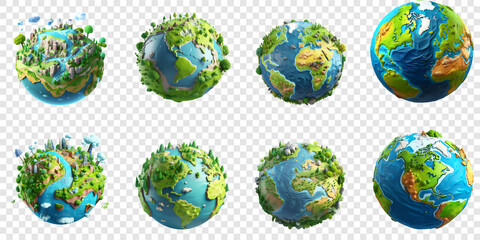 Elegant earth png collection