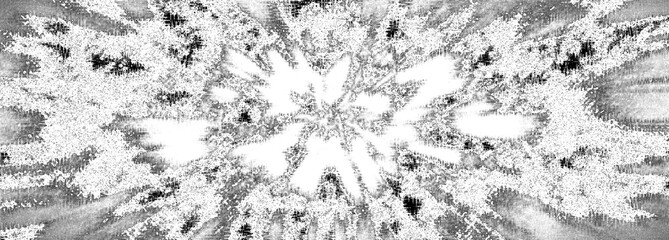 An abstract black and white grunge texture background image.