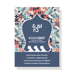 Islamic iqro' book cover