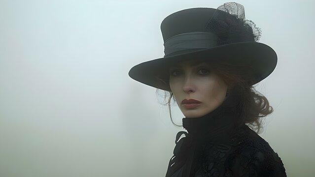 A female detective unravels a Victorian murder mystery in a cinematic UK setting. Concept Victorian Era, Female Detective, Murder Mystery, UK Setting, Cinematic Experience