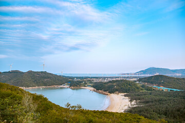 Pingtan Island, Fuzhou City, Fujian Province-fishing port and fishing village scenery