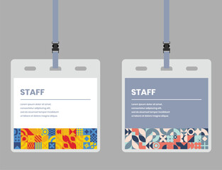 company business cards and staff positions