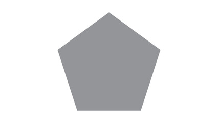 Fototapeta premium Polygon, shape icon.