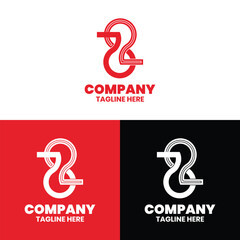 abstract logo for companies and events