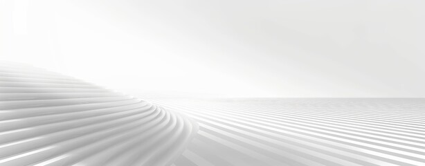 3D Light White Background. Made with Generative AI Technology