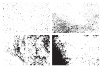 Set of Vector Grunge Textures.
