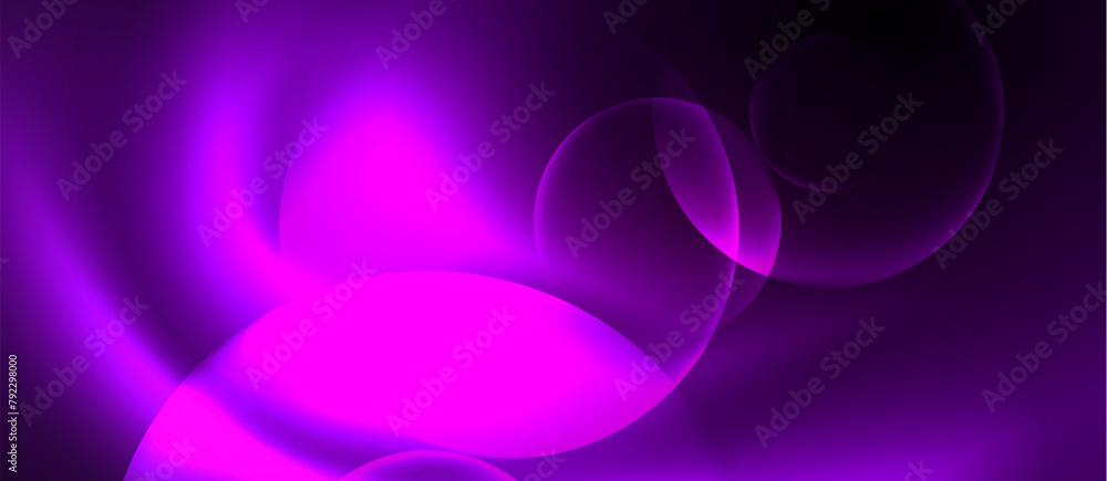 Poster an electric blue light is illuminating a dark canvas, creating a striking contrast and mesmerizing p