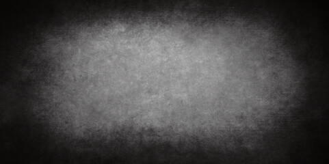 Old grunge Black rough concrete wall wide texture, old and seamless vintage distressed grunge texture and dark gray charcoal wall texture, Abstract Empty surreal room wall or concrete texture.