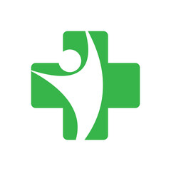 hospital and health clinic logo design