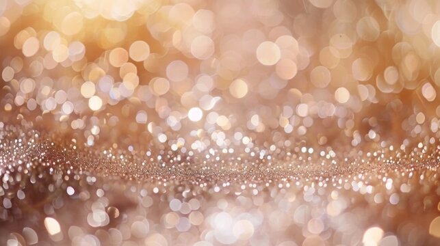 Blank mockup of a sparkling sequin backdrop and elegant lettering for a holiday market signage. .