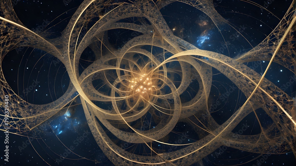 Poster interstellar junction: navigating the labyrinth of cosmic pathways and parallel realities