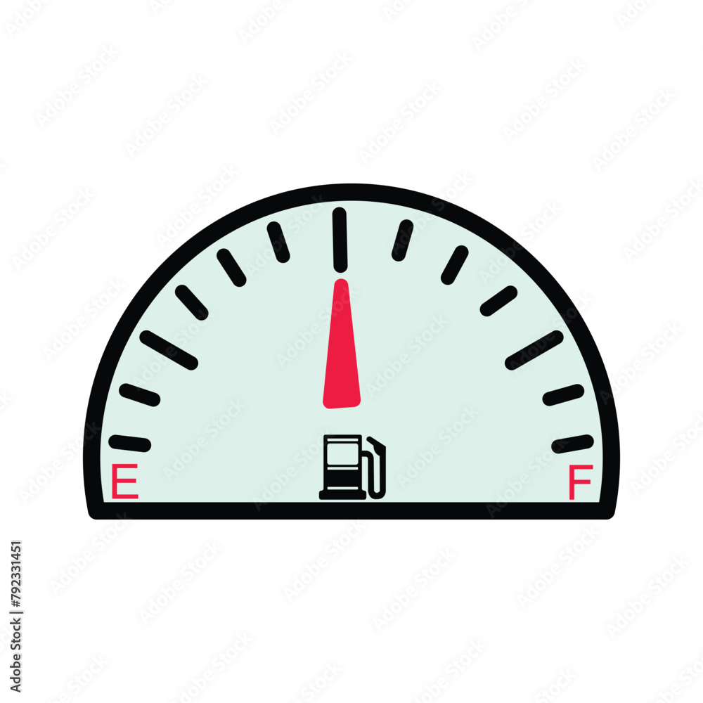 Poster single illustration template of speed meter to check internet speed. suitable to be used as a design
