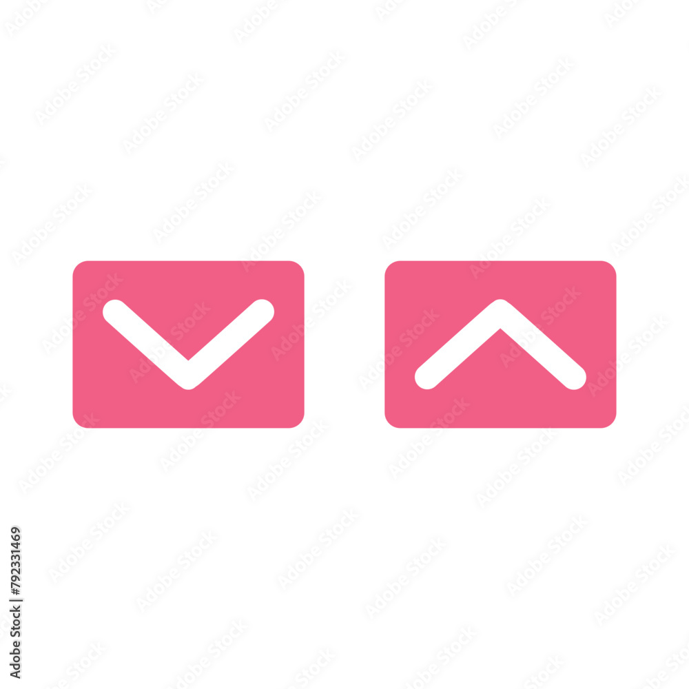 Poster arrow icon. vector illustration. flat design style eps 10. resources graphic icon element design. ve
