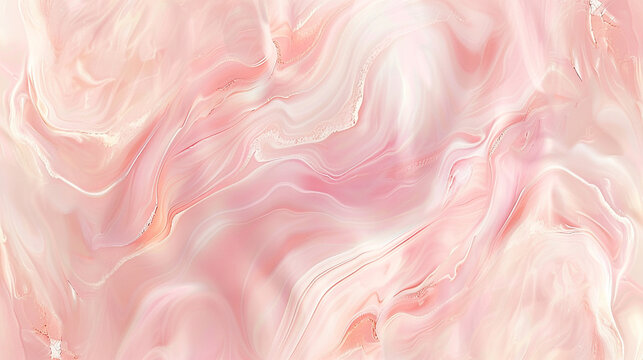A high-definition image of a pale rose marble texture with subtle swirls of cream and pink, offering a romantic and delicate backdrop.