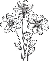 Flower vector