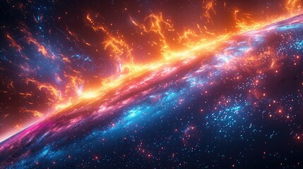 light speed hyperspace space warp background colorful streaks of light gathering towards the event horizon stock photo