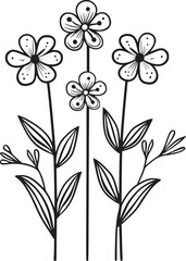 Flower vector