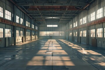 Spacious contemporary warehouse