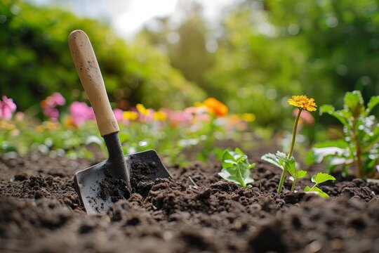 spring gardening work