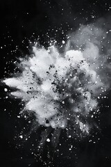 Enigmatic Cosmic Dust Explosion Captured Against Dark Background