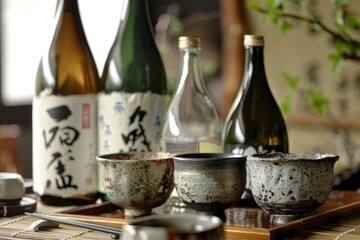 Sake a Japanese rice wine