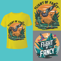 Flight of fancy tees  T-Shirt