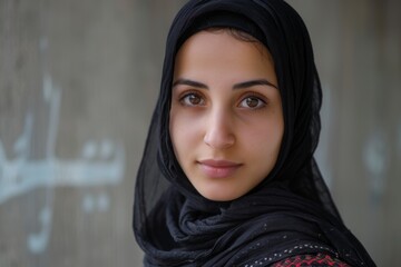 Image of a youthful Arab lady
