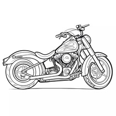 motor sport, scooter, offroad,  touring picture vector illustration