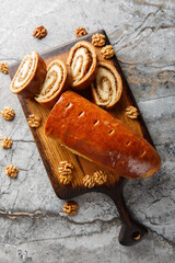 Nut roll is a pastry consisting of a sweet yeast dough with a nut paste made from ground nuts and...